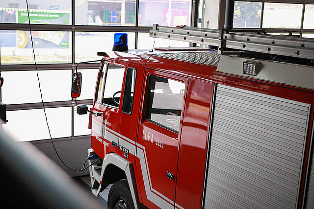 Person eingeschlossen