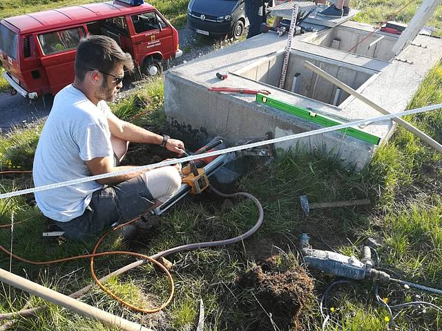 Wasserentnahmestelle Faschingalm