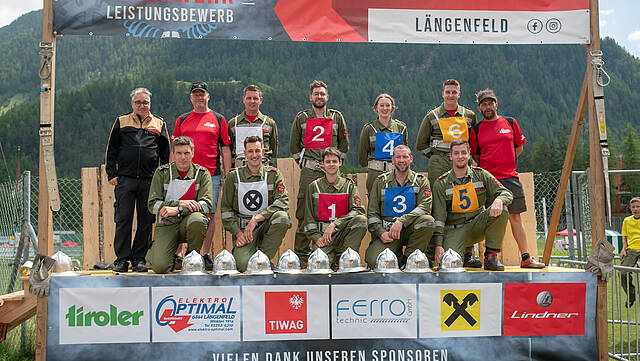 Landesfeuerwehr Leistungsbewerb 2023 in Längenfeld