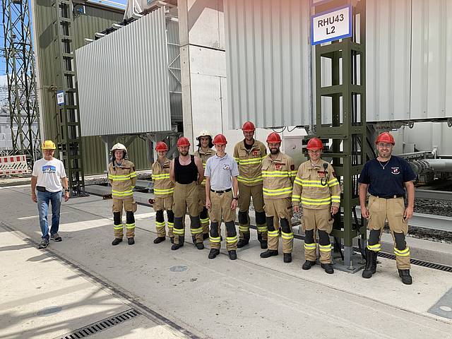 Inbetriebnahme Trafoanlage APG