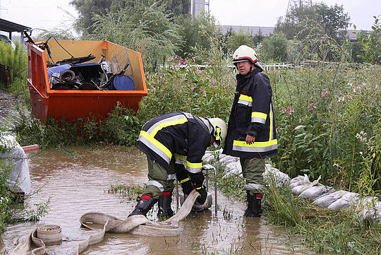 Wassereinsatz Wartschenbach