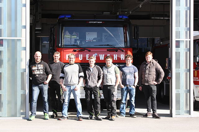 Frühjahrsputz Fahrzeughalle