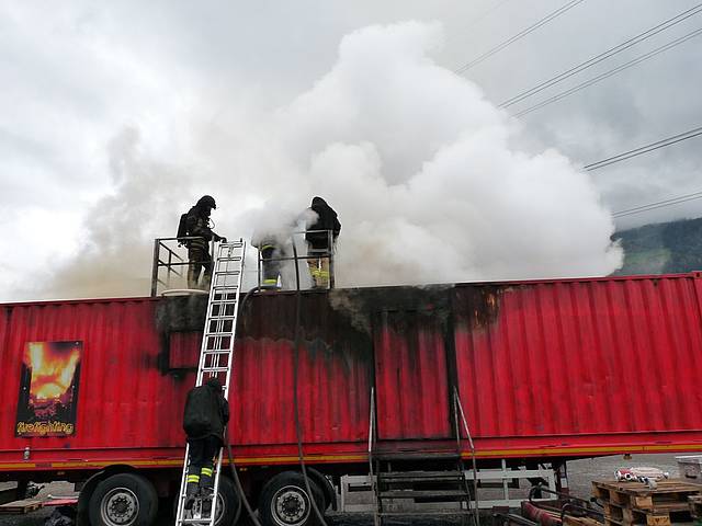 Brandcontianer Liebherr