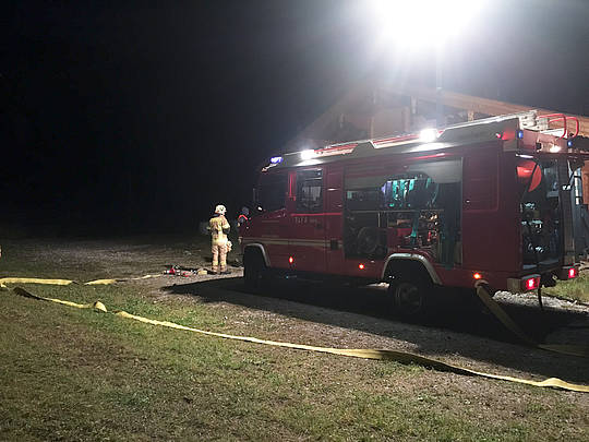 Einsatz Wärmebildkamera - Iselsberg