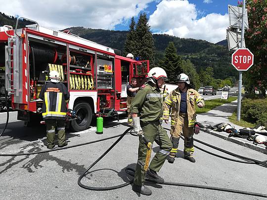 Sammelruf - Fahrzeugbrand