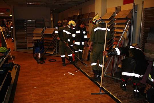 Brandalarm in einem Geschäftsgebäude