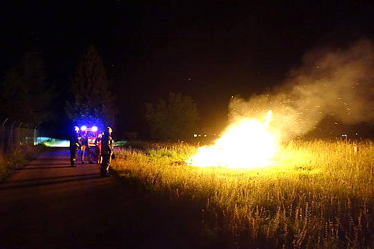 Brandeinsatz Gewerbe