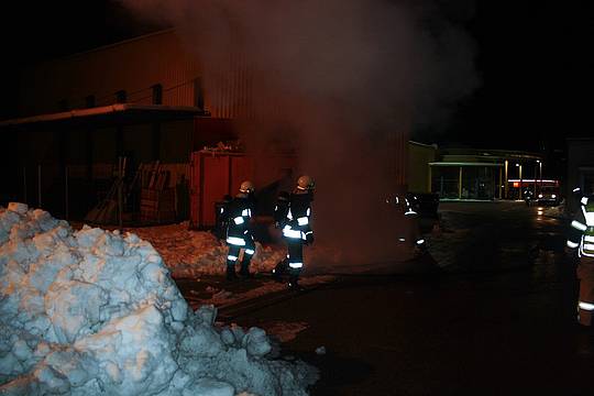 Kleineinsatz: Kleiner Brand im Freien