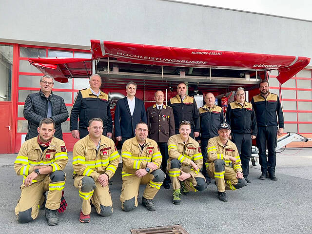 Neue Hochleistungspumpe für die FF Nußdorf-Debant