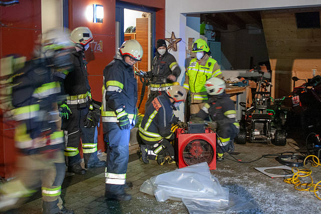 Brandalarm - Pellets-Anlage