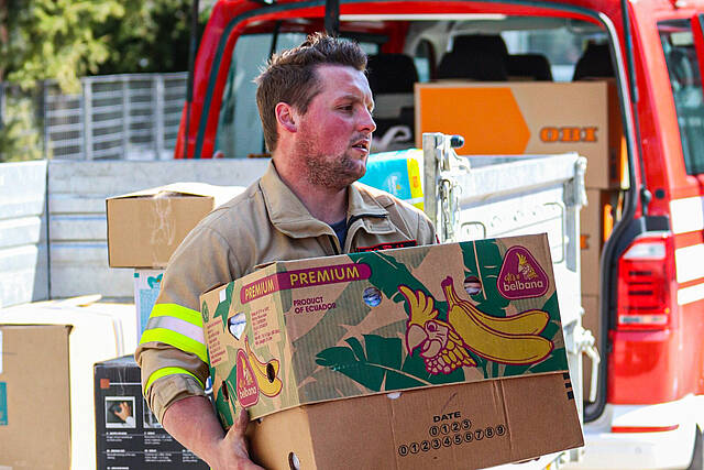 Sachspenden für die Ukraine - Abschluss