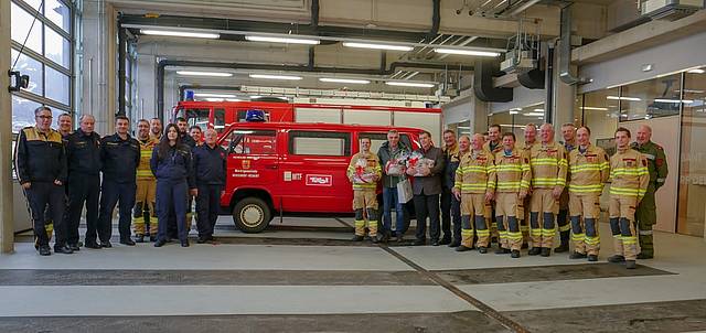 Übergabe MTF an die Feuerwehr Kozice (Kroatien)