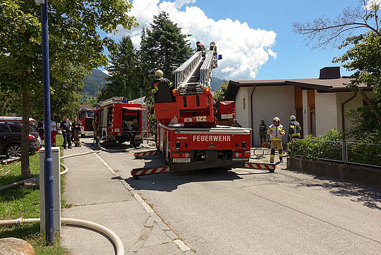 Küchenbrand - Einfamilienhaus