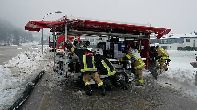 Unwettereinsätze Nußdorf-Debant