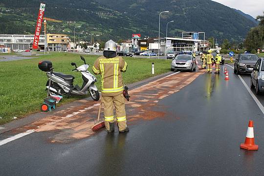 Einsatz: Ölspur