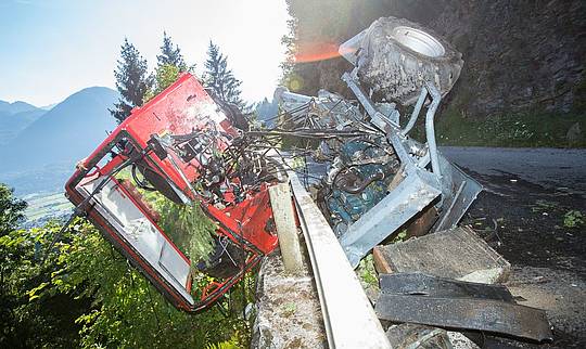 Vehrkersunfall/Fahrzeugabsturz