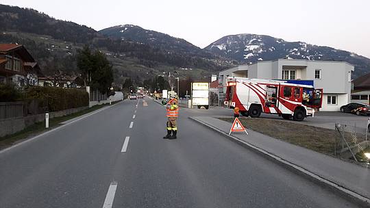 Kleineinsatz - Öl Spur